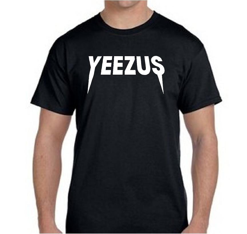 Kanye West Yeezus Inspired T shirt Shirt Black or White Print Uni-Sex Tees