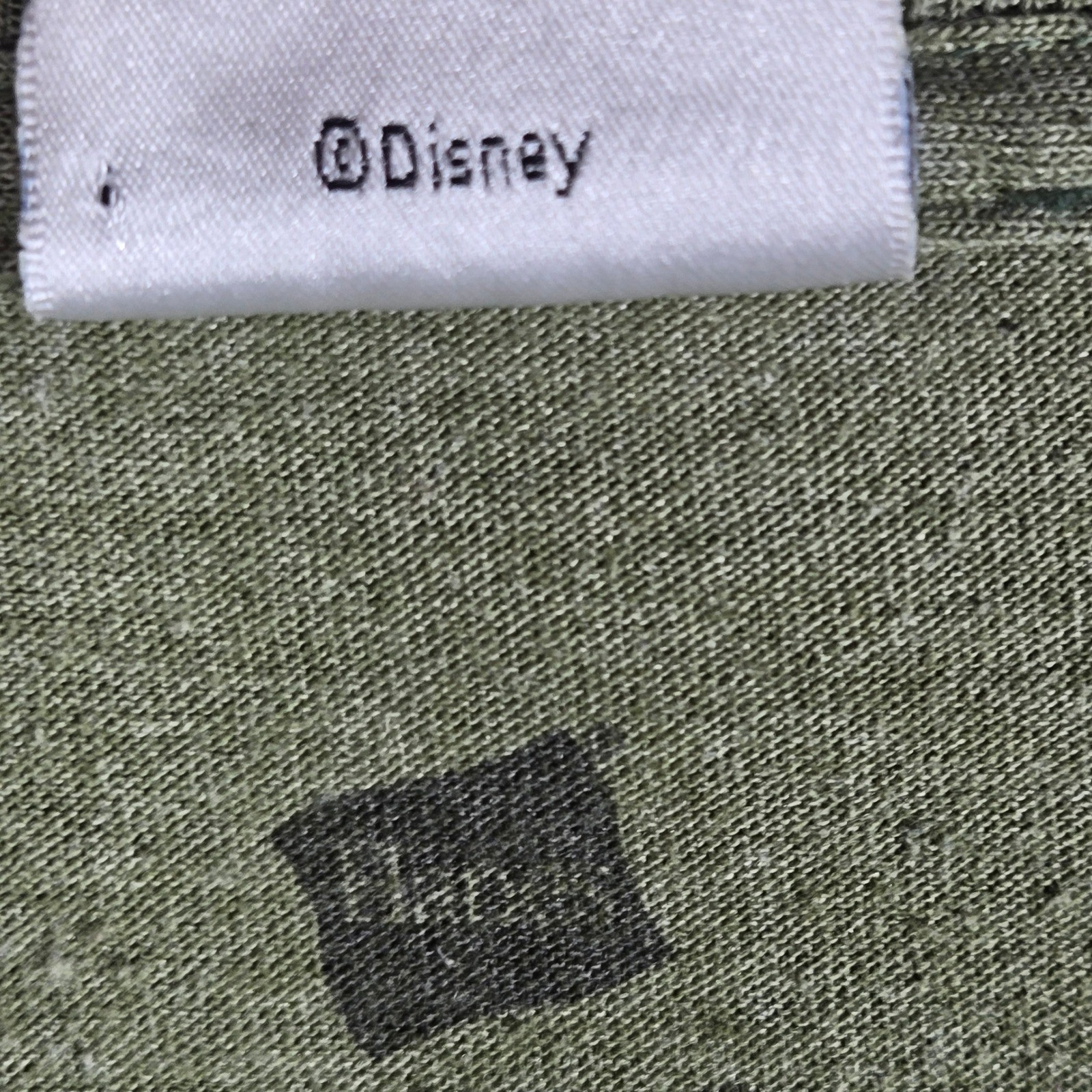 Disney WonderGround Gallery Mickey Mouse Hipster T-Shirt Medium Heather Green
