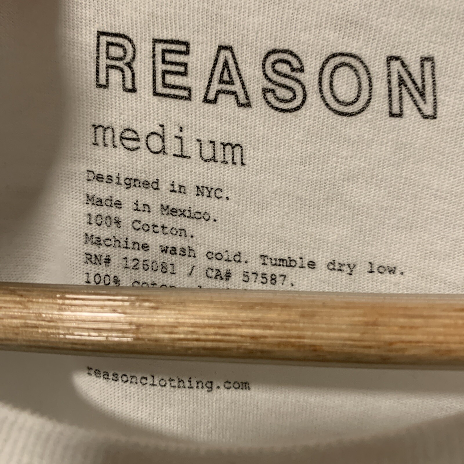 Reason Clothing Brand Trust No 1 Wolves Sheep White Long Sleeve Shirt Men’s M