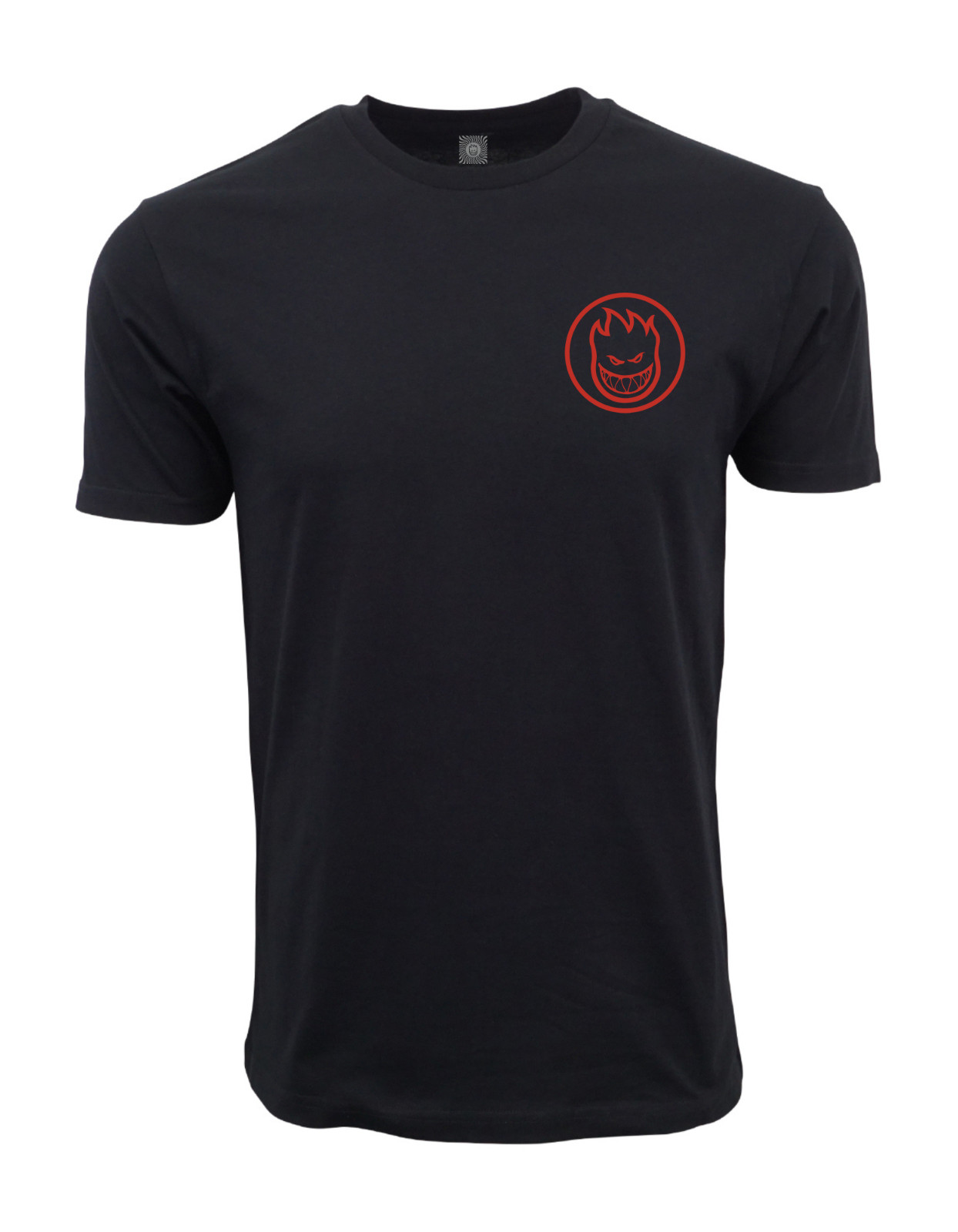 Spitfire Fire Circle Logo Graphic T shirt Black