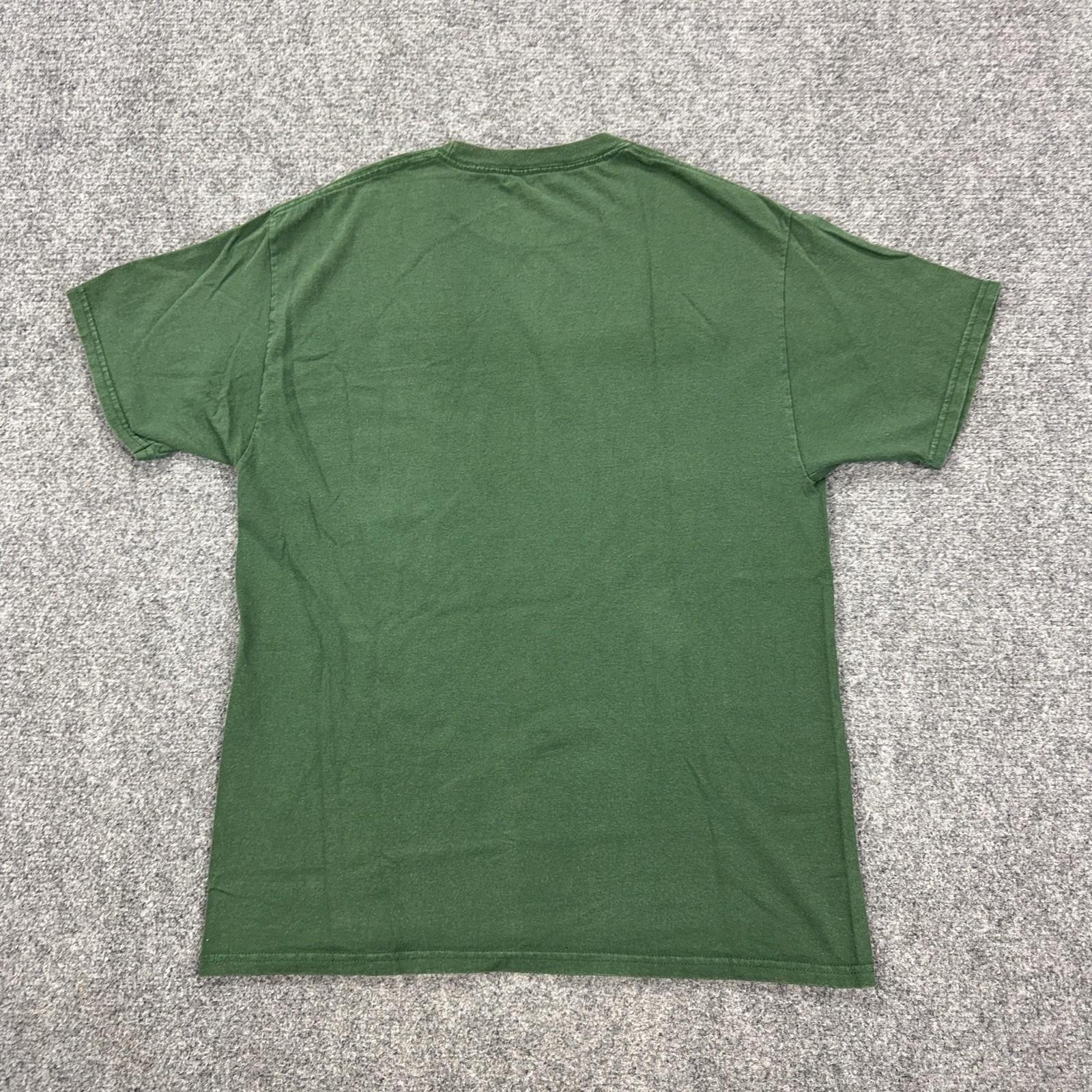 Champion Shirt Mens Large Green Script Logo Graphic Tagless Crewneck Tee