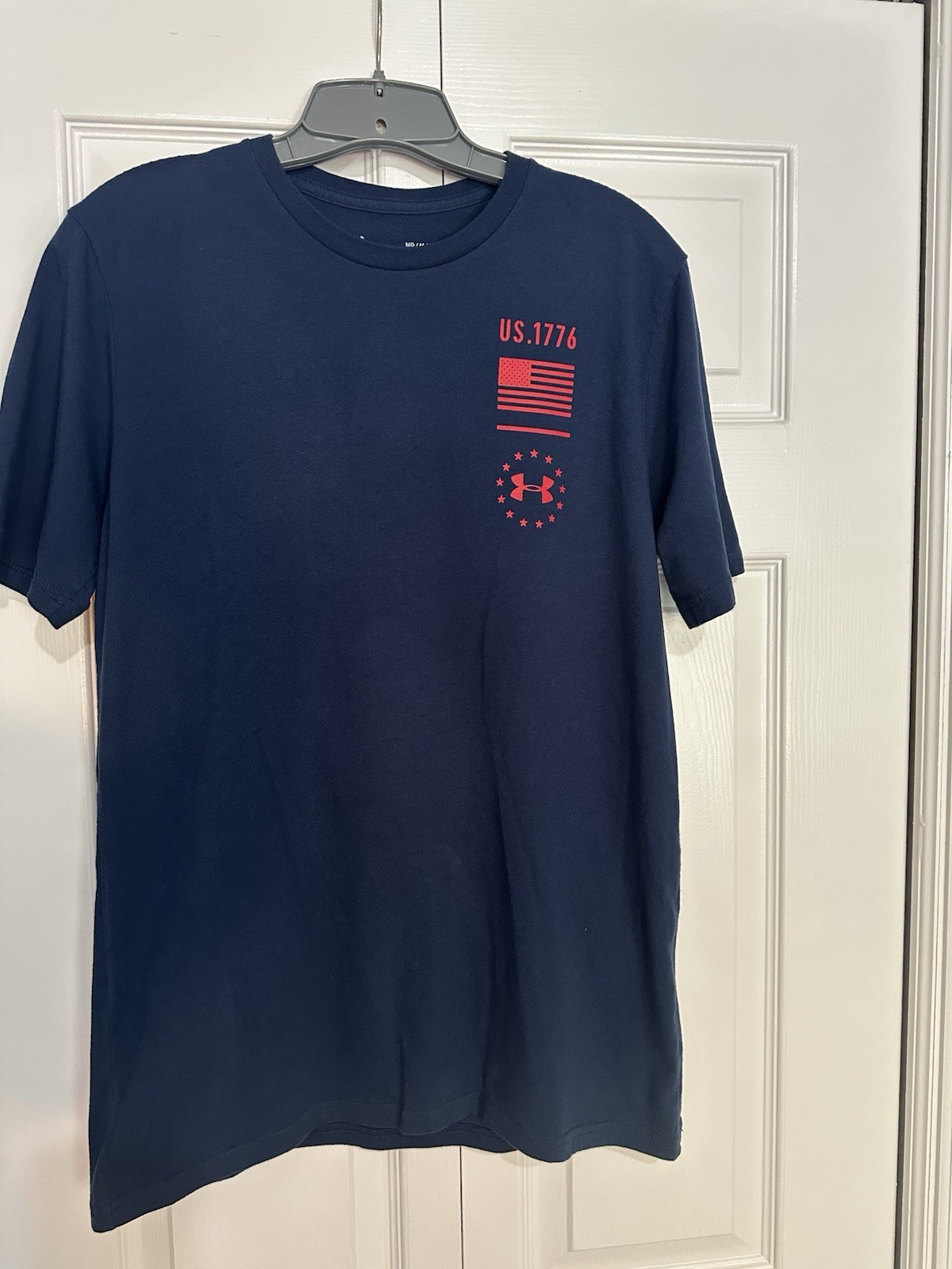 Under Armour Freedom Flag Men’s Navy Blue Graphic T-Shirt Patriotic