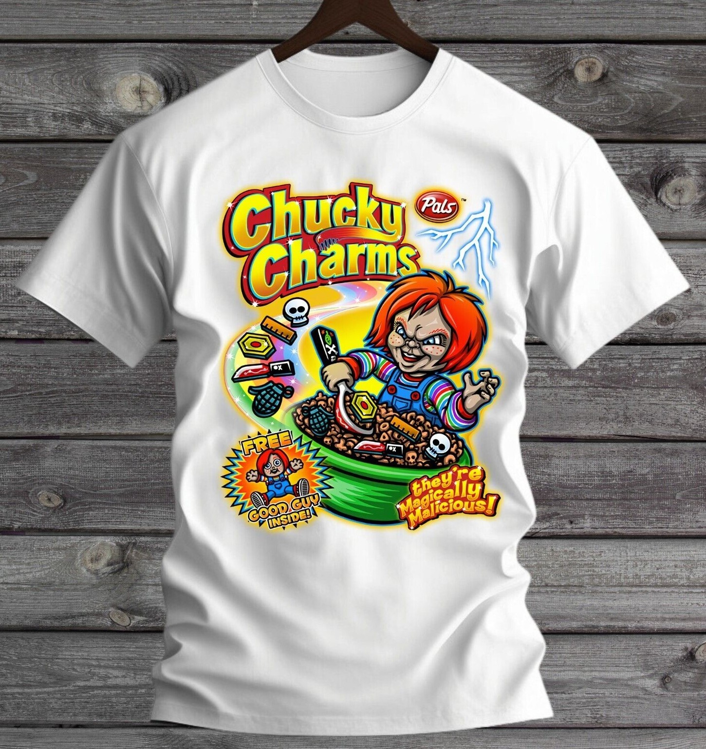 Chucky Charms Horror Funny T-Shirt S-3XL