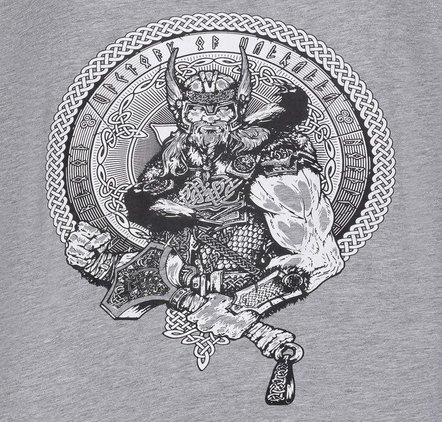 ESPIONAGE THORS HAMMER PRINT T SHIRT BIG MANS SIZE 2XL 3XL 4XL 5XL 6XL