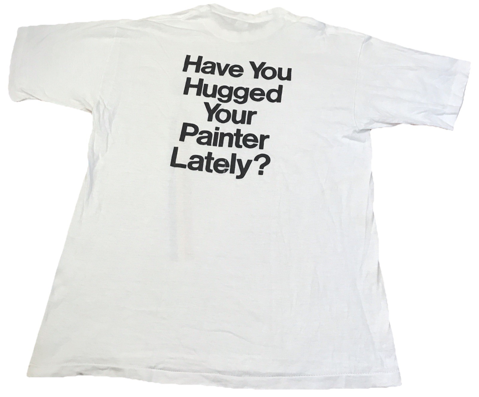Sinclair Paint VNTG Single Stitch Graphic White T-shirt *See Description*