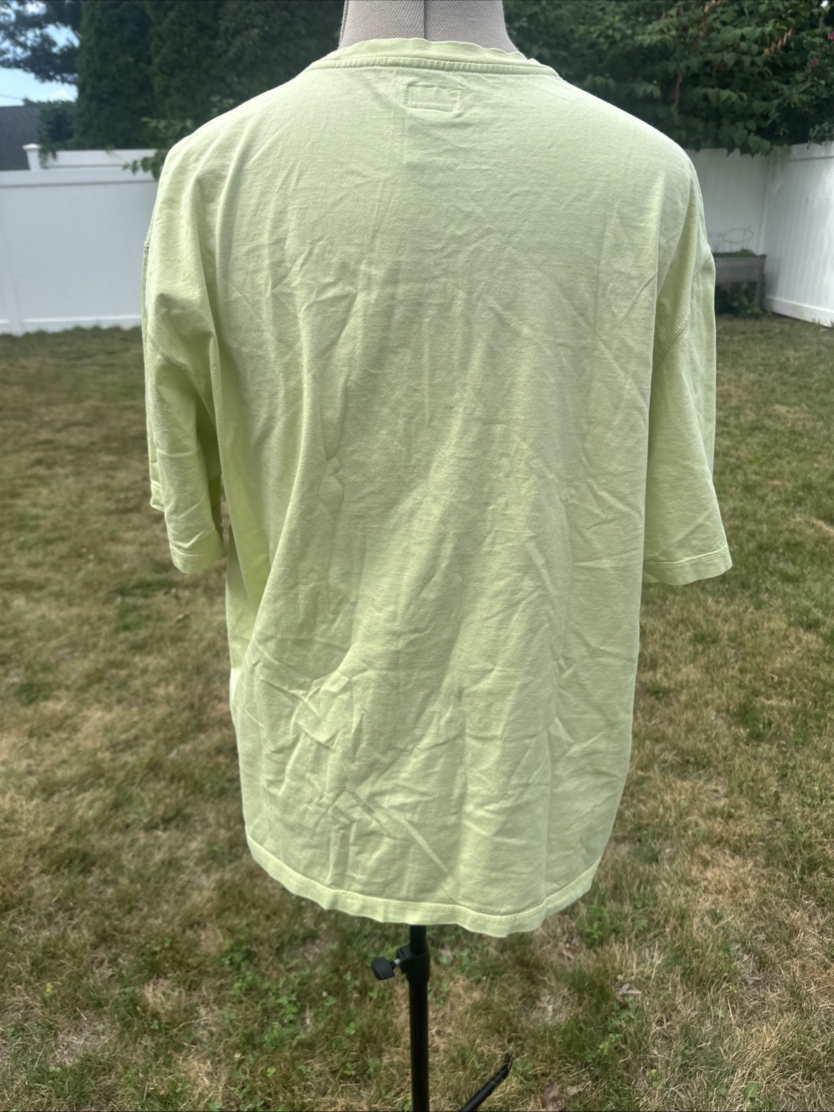 Meezan Art Couture Hand-Painted 1/1 Art Tee Abstract Philadelphia XXL