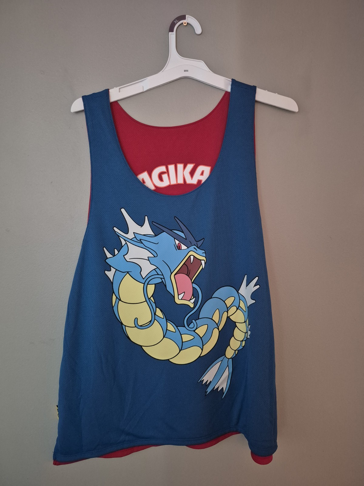 Pokemon X Target Magikarp Gyarados Reversible Jersey – Adult XL