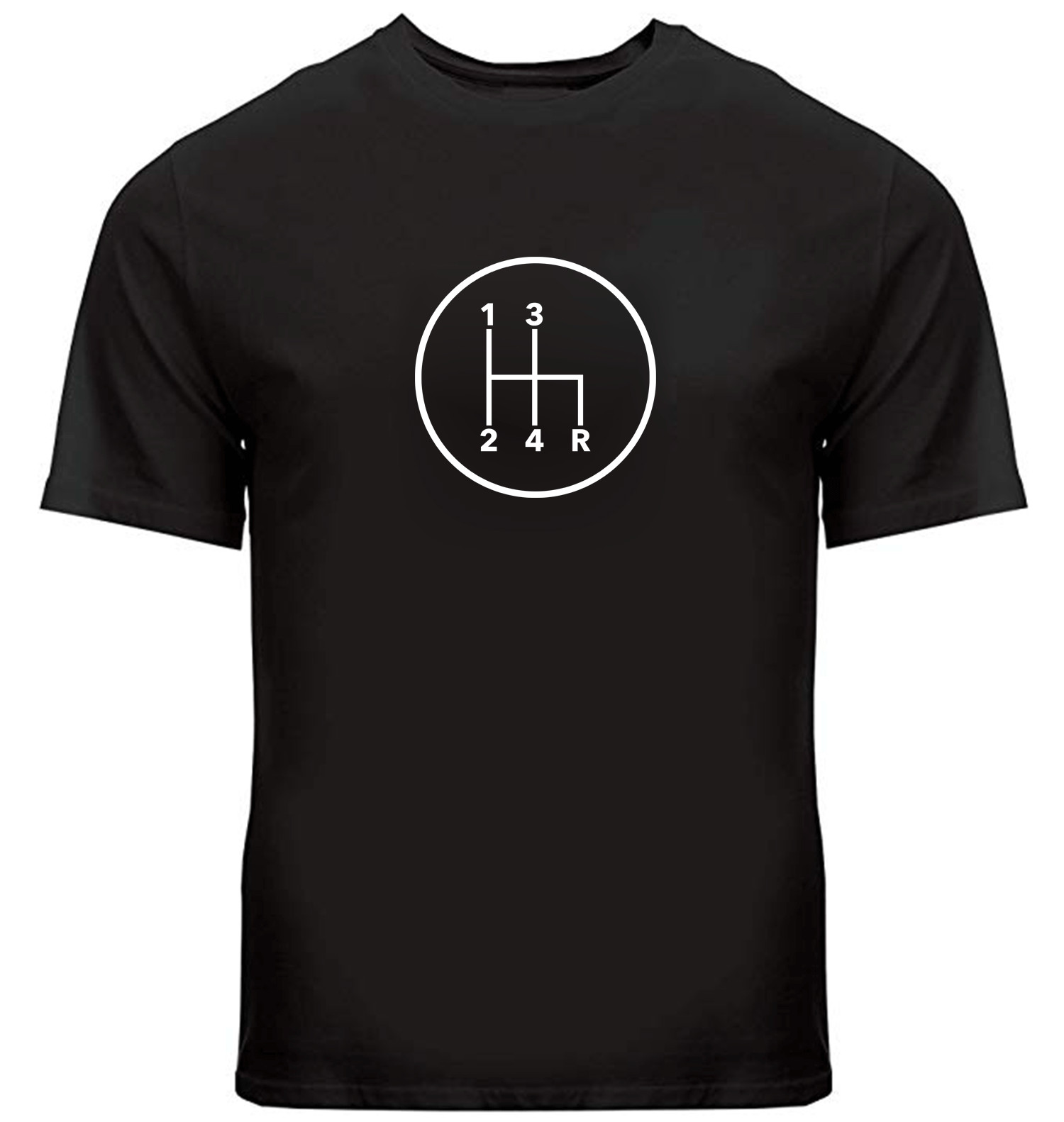 Manual Transmission Gears Shift Pattern 4 Speed Stick Shirts Mens Tee T-Shirt