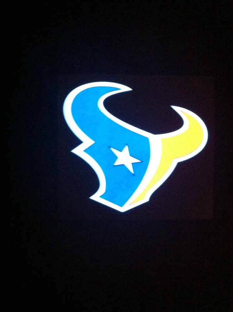 Houston Texans NFL Sound Activated Lights Up LED Light EL T-Shirt S/L/L/XL/XXL