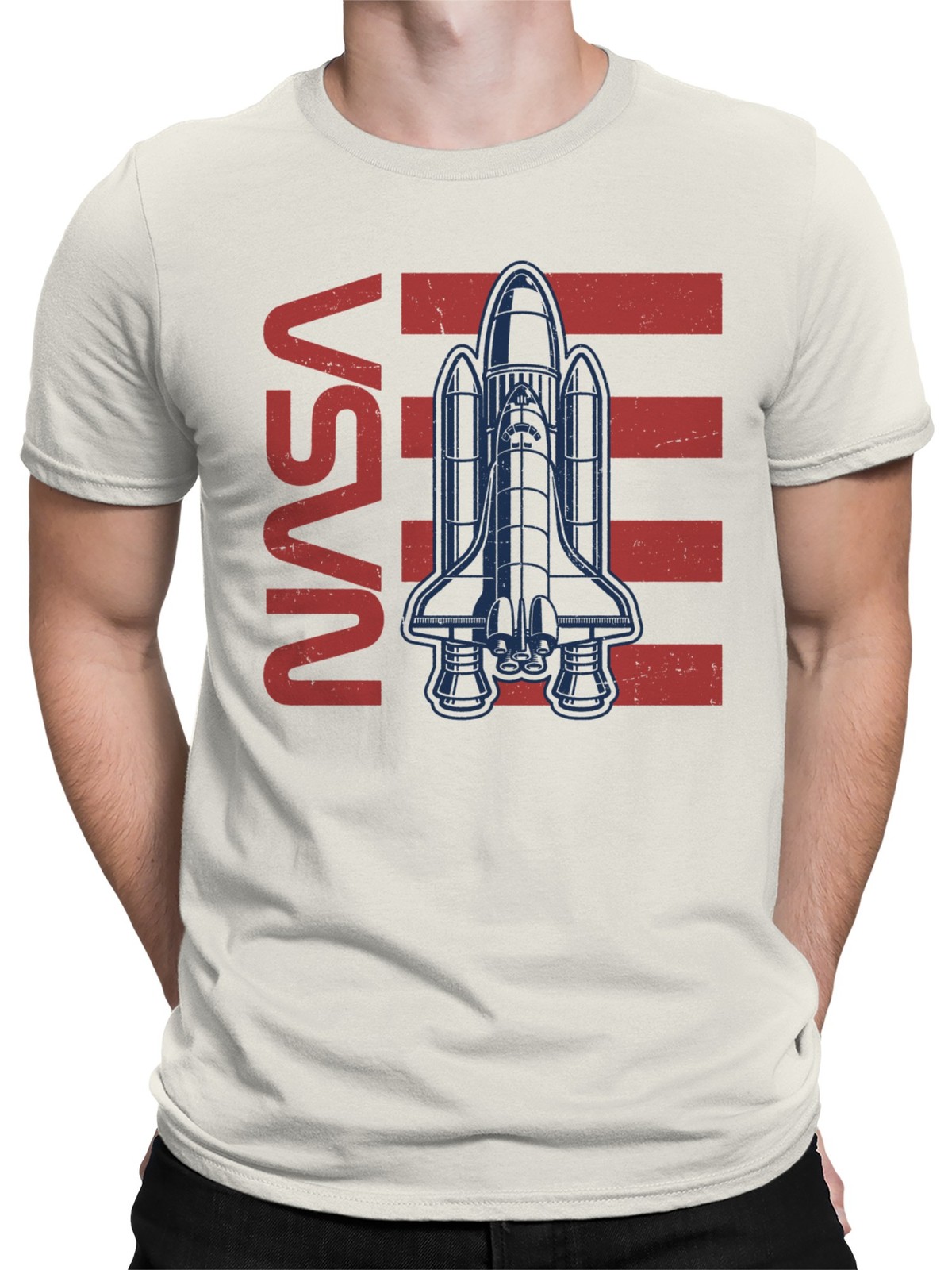 Officially Licensed NASA Vintage Space Shuttle Men’s T-shirt