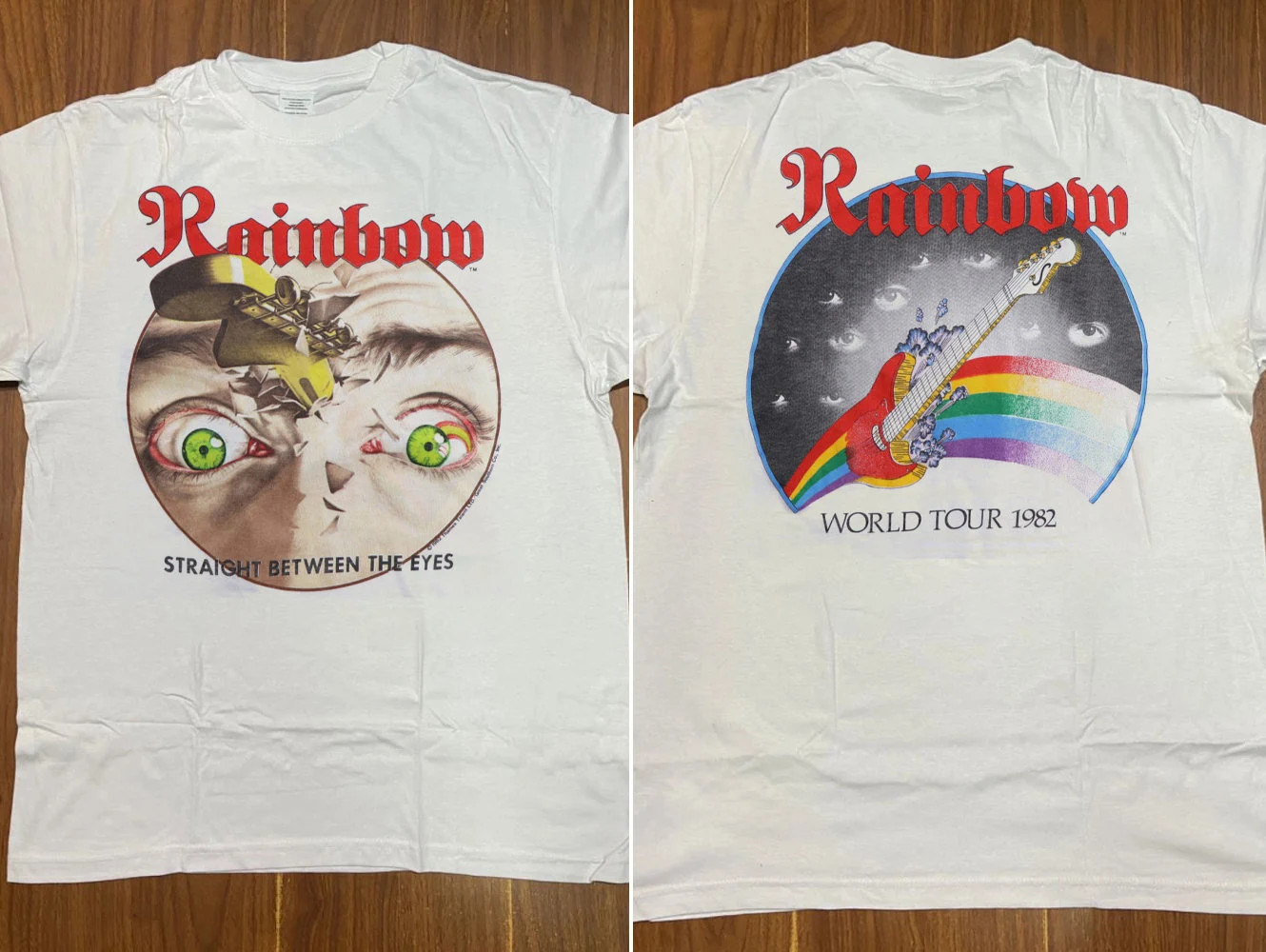 Rainbow Straight Between The Eyes Shirt 2 SIDES White Unisex S-5XL 1P0674