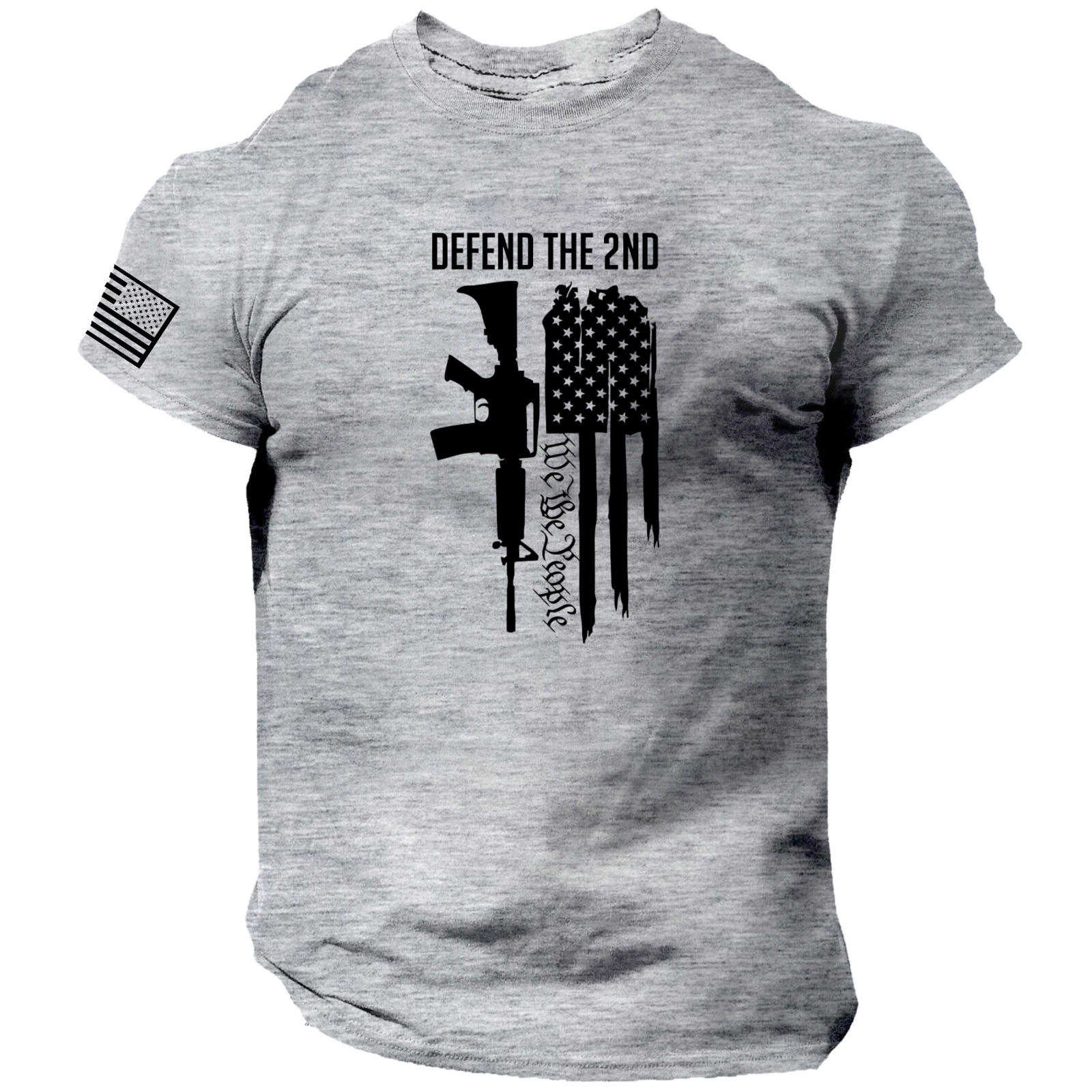 Defend The 2nd Amendment T-Shirt, American Flag, We The People, USA, 1776, 2A