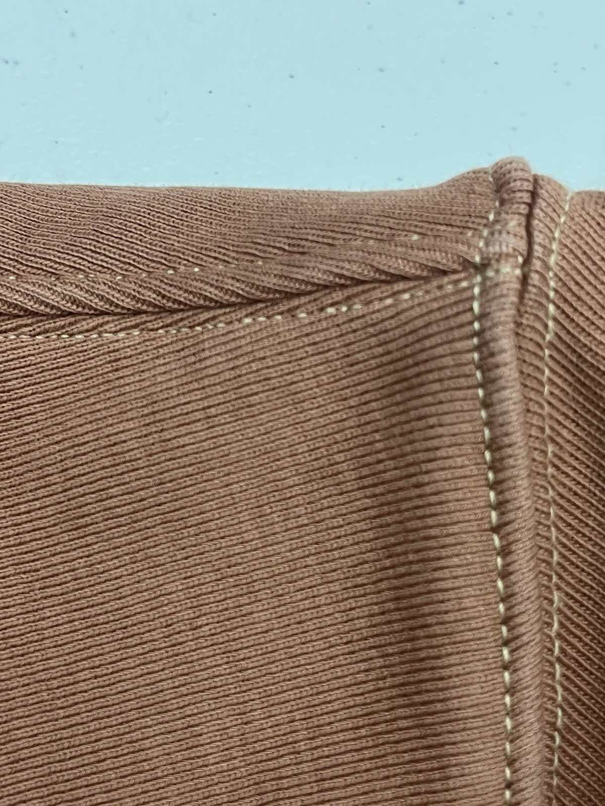 Taylor Stitch T Shirt Mens 44 Brown Heavyweight 100% Organic Cotton
