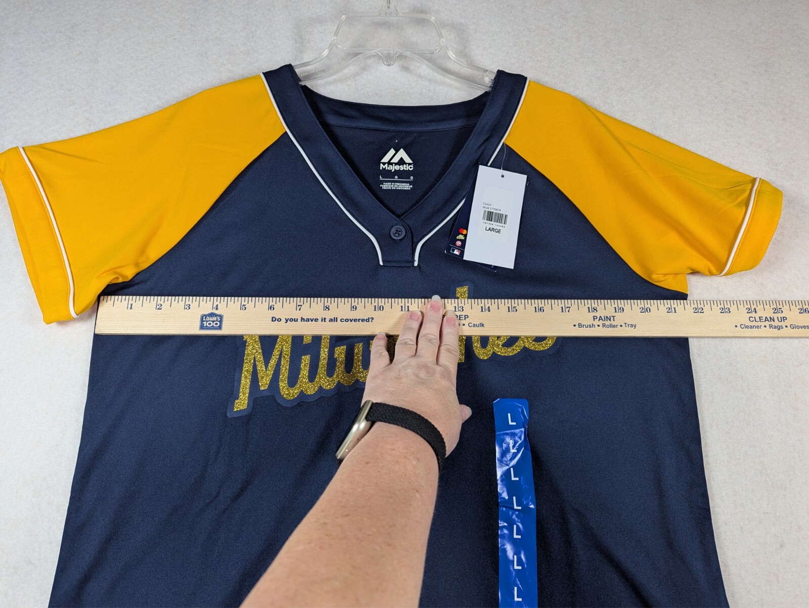 Majestic – MLB – Milwaukee – Genuine Merchandise – Shirt Tee – Size: L