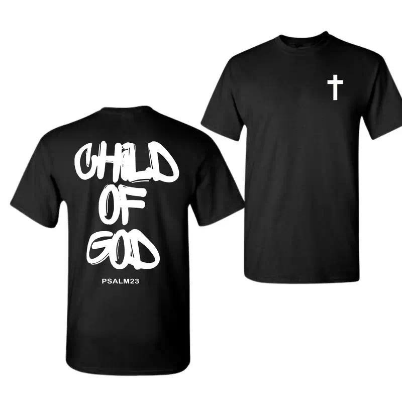 Child of God 2 Sided T-Shirt, Corinthians T-Shirt Jesus Christian Tee