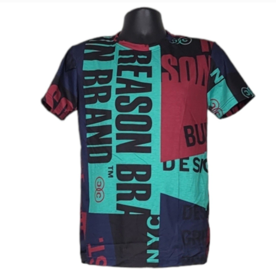 Reason Clothing Greenwich Multi Placement Short Sleeve Tee New with tag