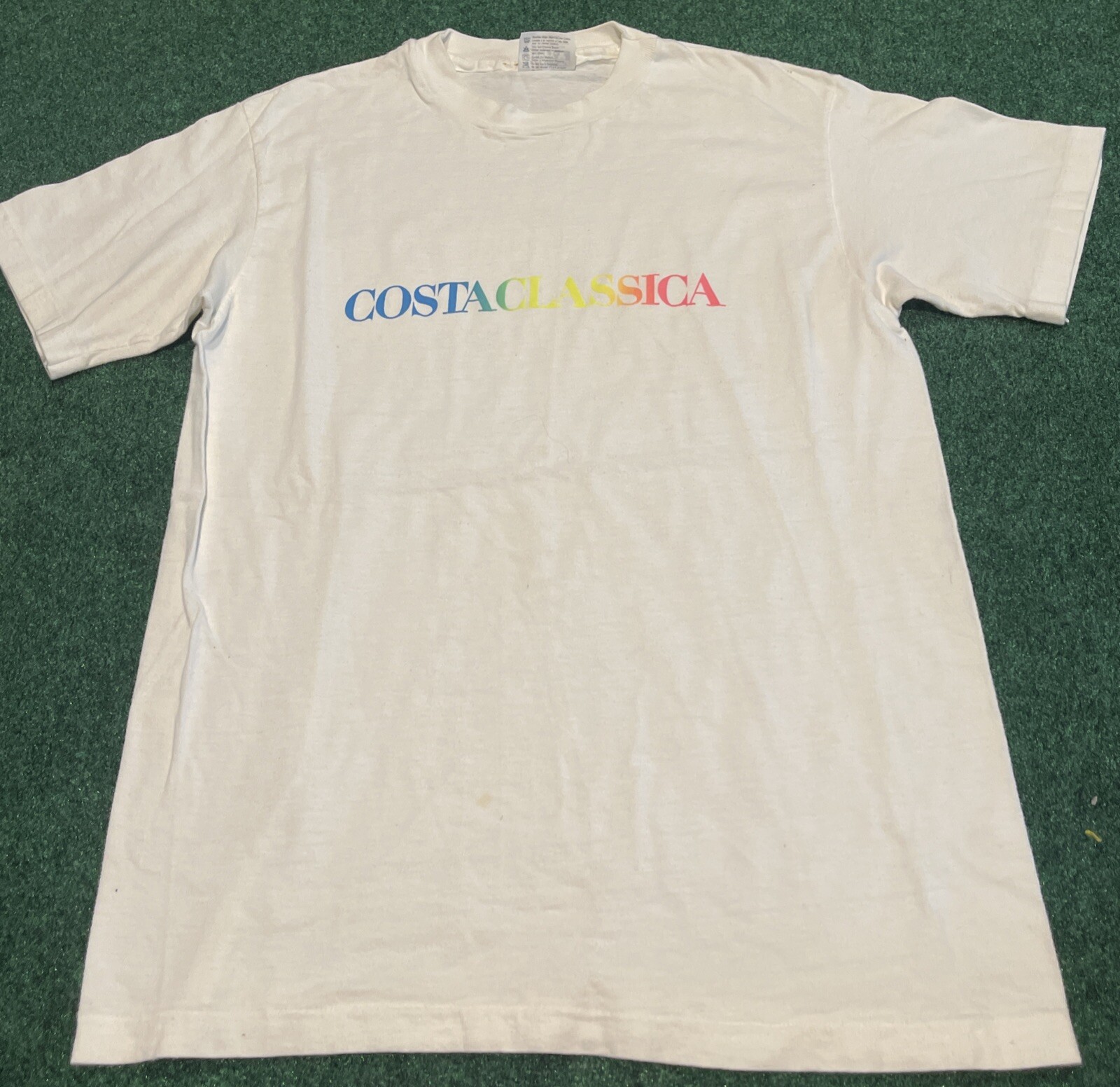 VTG 90’s Costa Classica Cruise Men T-Shirt Size M Single Stitch Photos Read