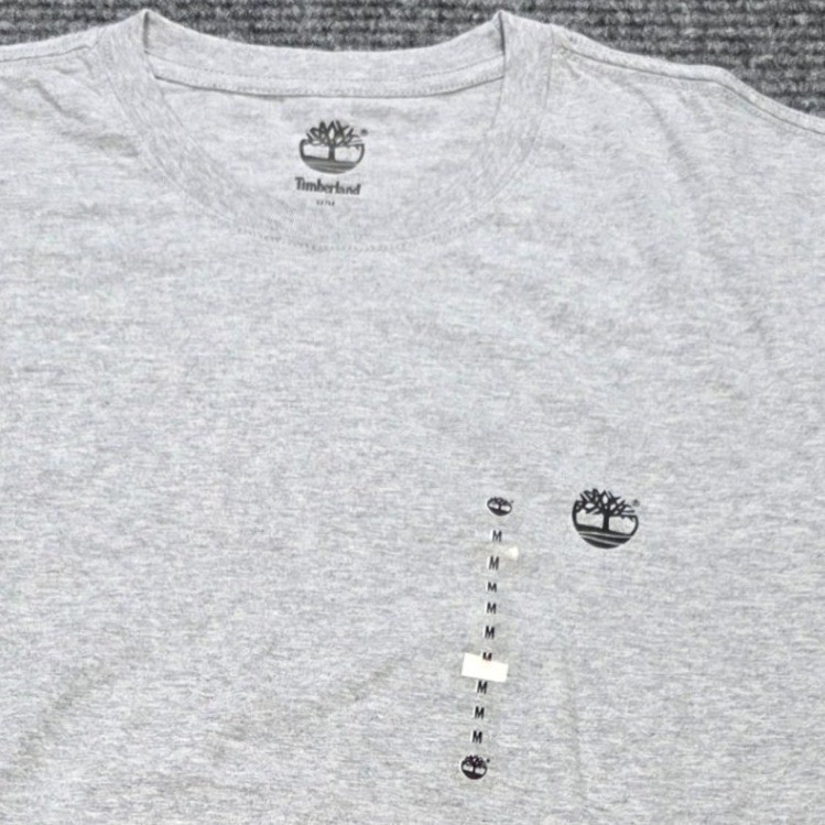 Timberland Rugged and Durable T-Shirt Men’s Size M Gray Back Graphic Casual NEW