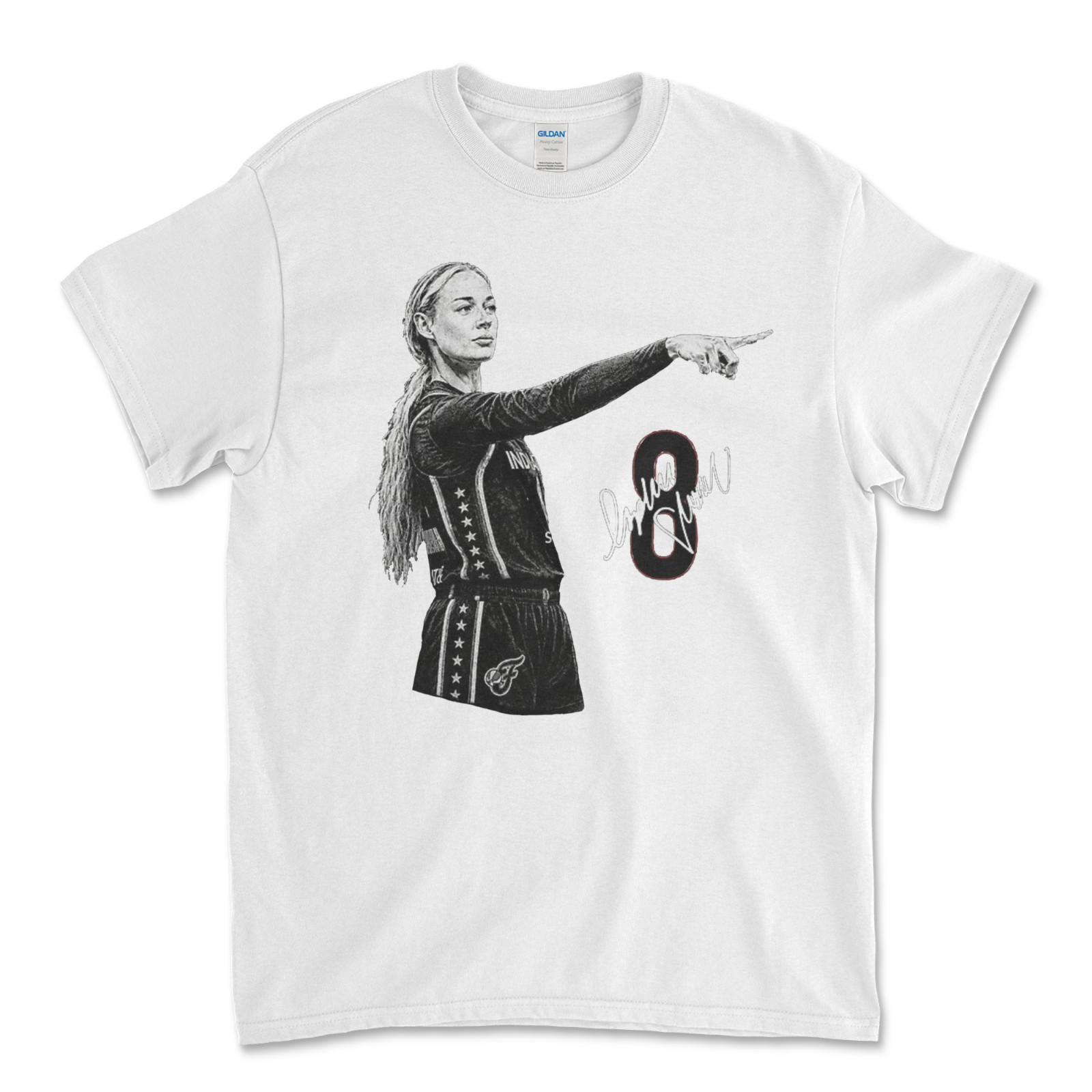 Custom T-Shirt Sophie Cunningham/Unisex Soft Style T-Shirts, Gildan Heavy-Cotton
