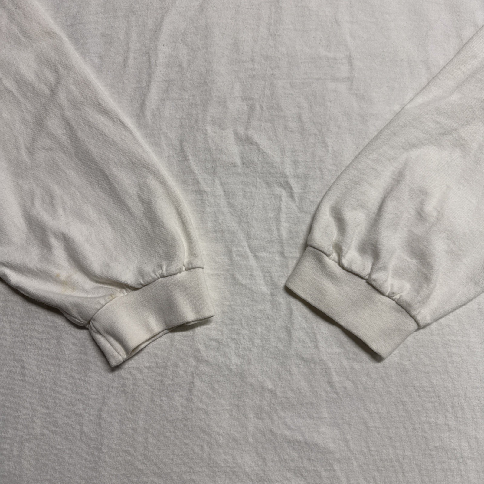 Vintage Nike Shirt Mens 2XL White Long Sleeve Mock Neck Swoosh ACG Thermal USA