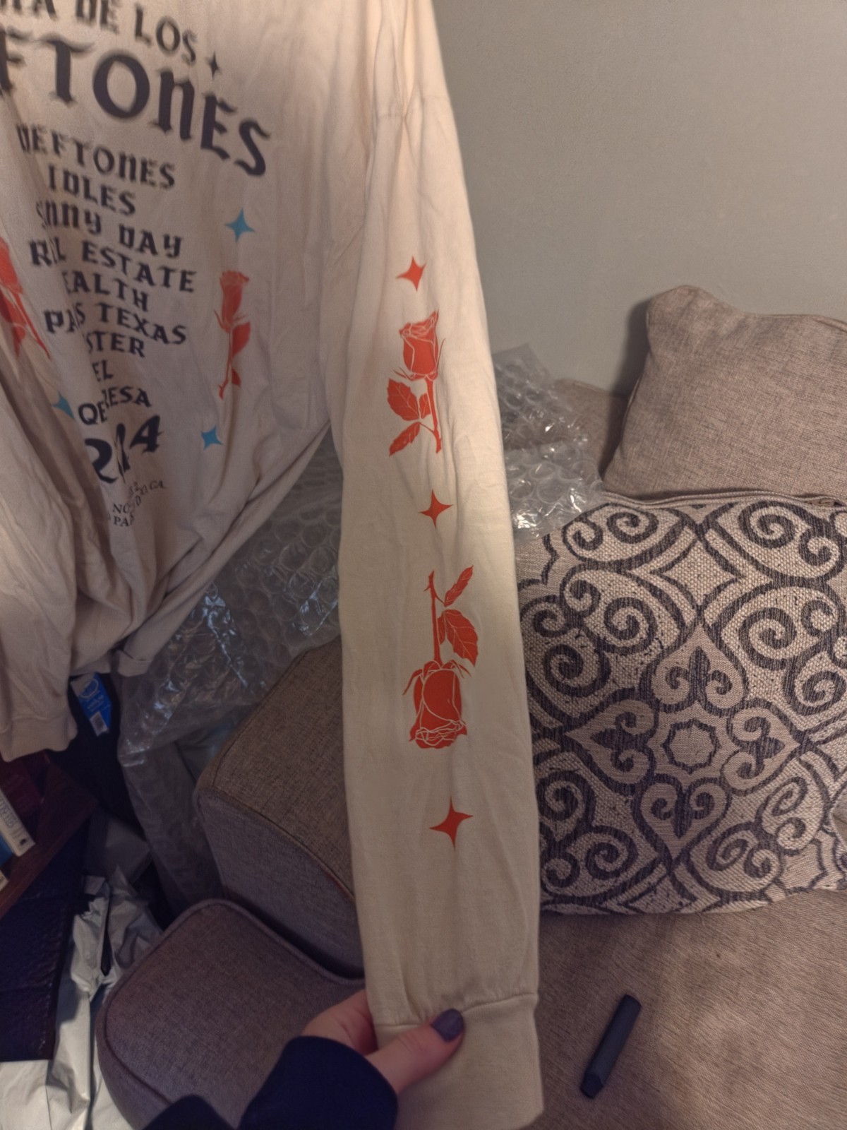 Dia De Los Deftones Festival Long Sleeve Brand new authentic band merchandise XL