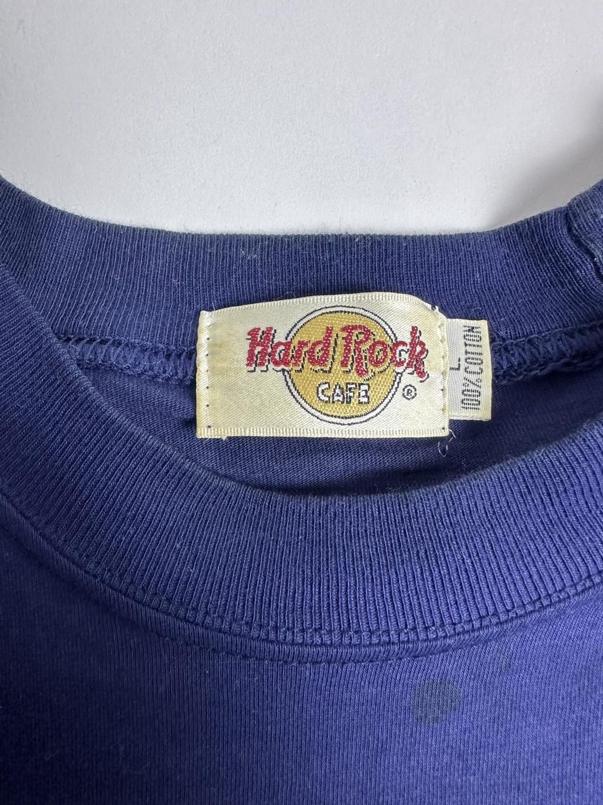Vintage Hard Rock Café Kuala Lumpur Malaysia T-Shirt Tee Purple Large KC