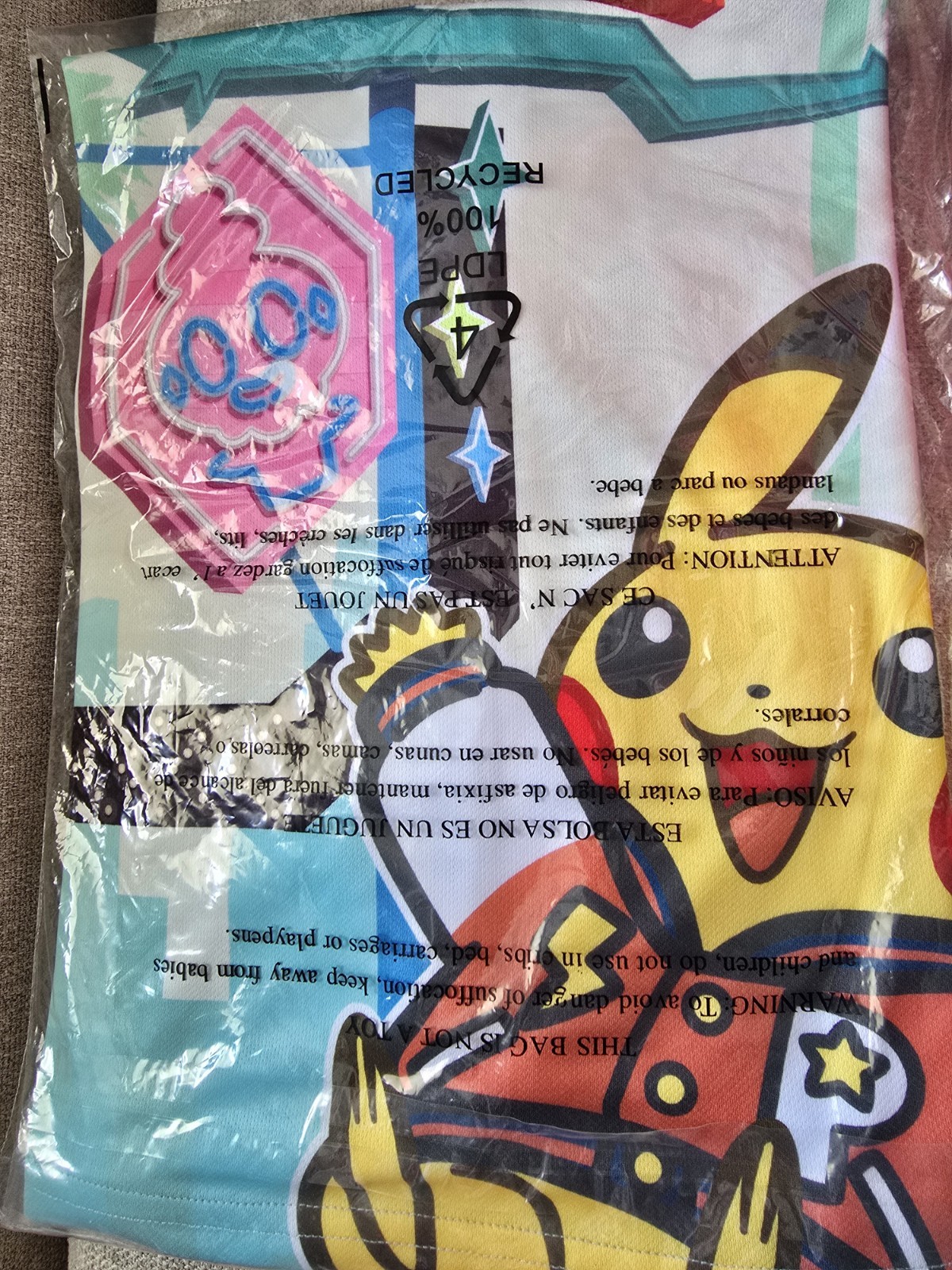 NWT Pokemon Worlds Championship 2025 Anaheim Pikachu Jersey SOCAL 2XL