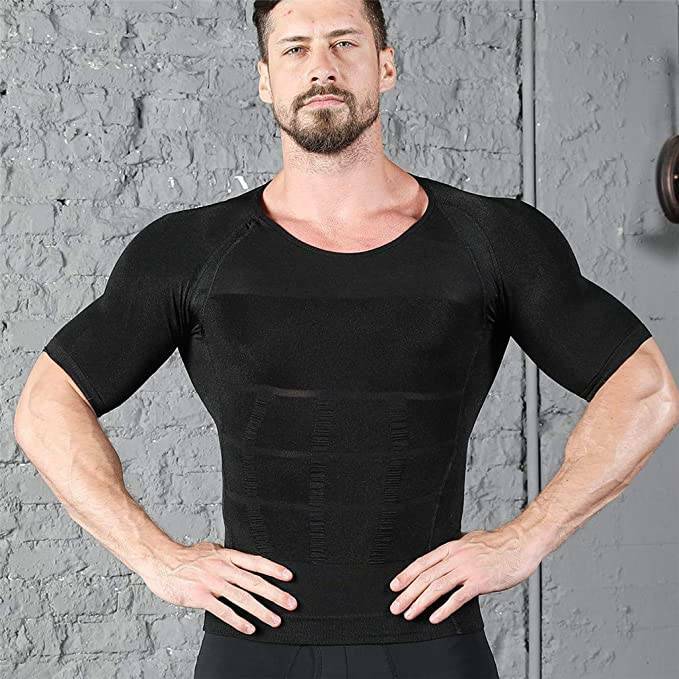 Men Tummy Control Compression Vest Belly Slimmer Tank Top Underwear UnderShirts