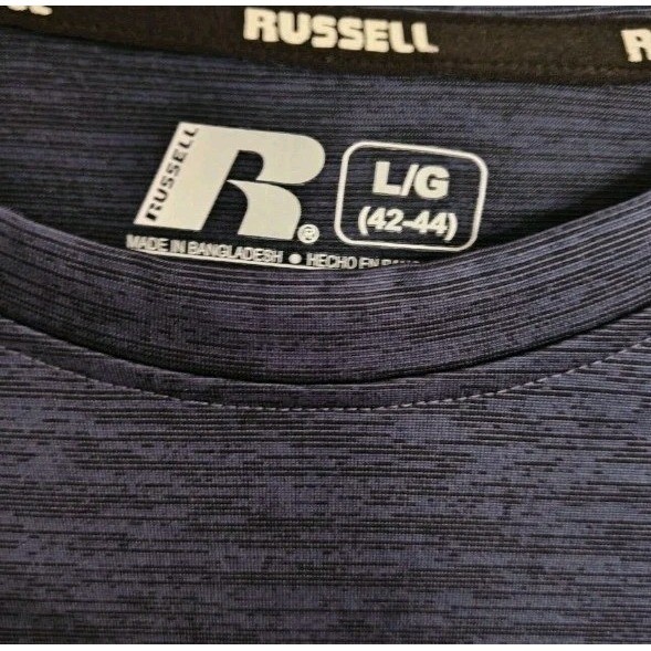 Russell Athletic Men’s University of Auburn T-Shirt Size Large Blue