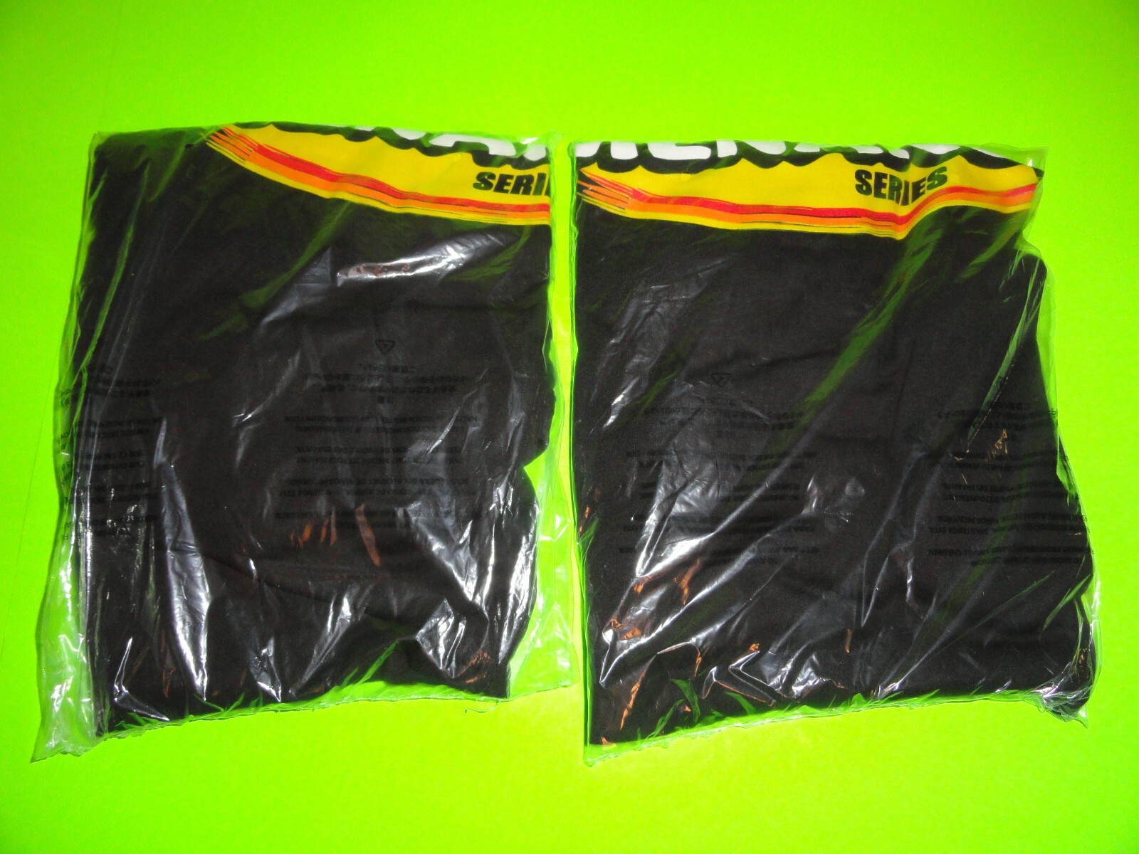 (Lot of 2) Sz XL / EXTRA LARGE BLACK Menards ARCA Racing Series 2019 T-Shirt NEW