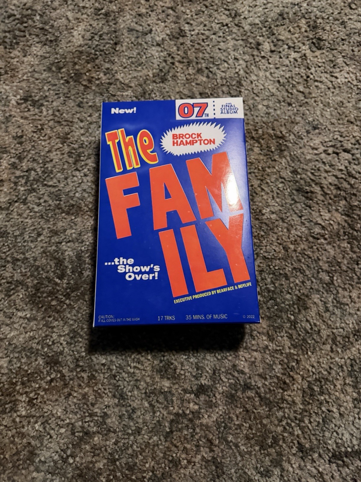 Brockhampton The Family Box Set w/ White Tee & Jewel Case CD
