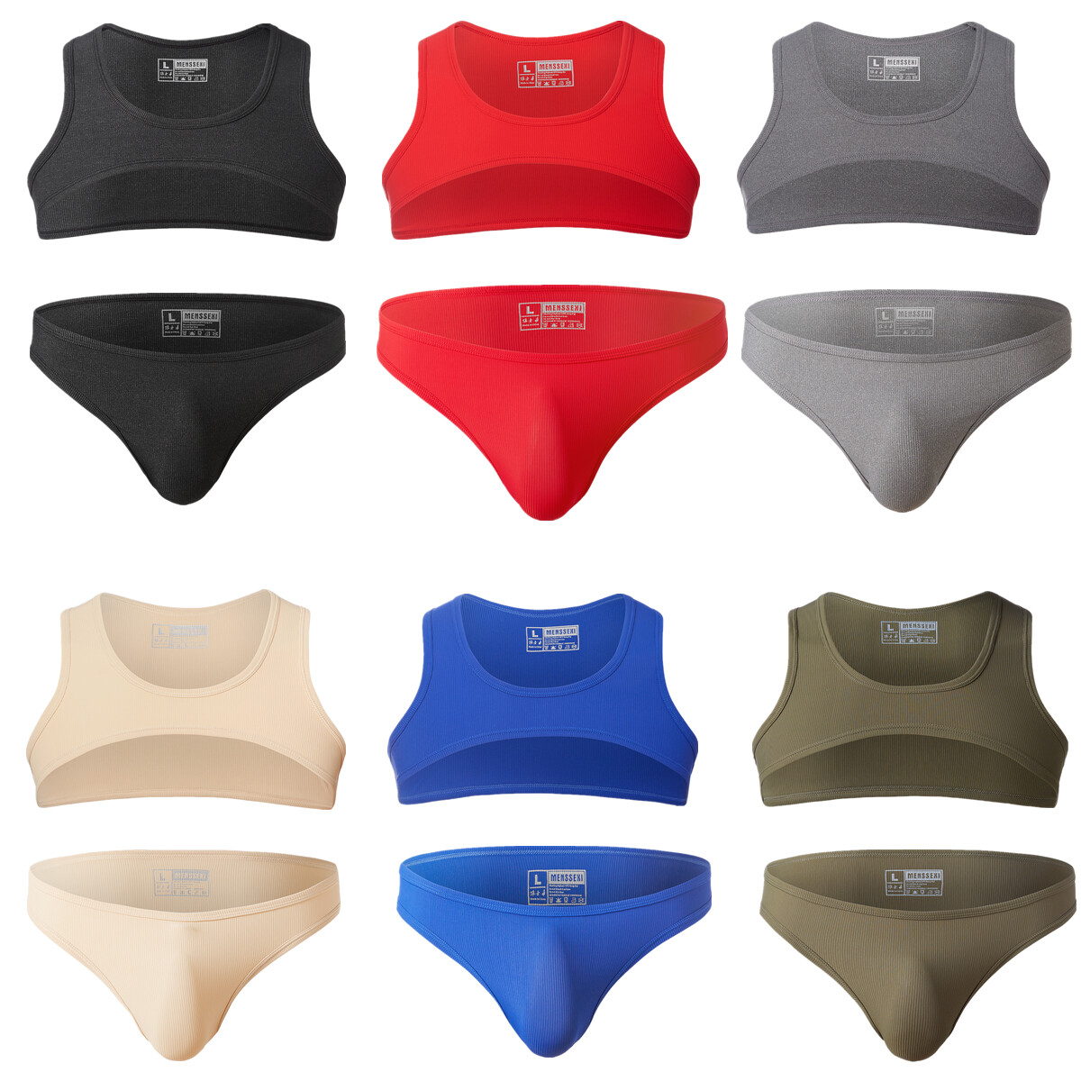 Mens Harness Tanks Tops Underwear Gay Sexy Stage Dance Showwear Male Vest Briefs