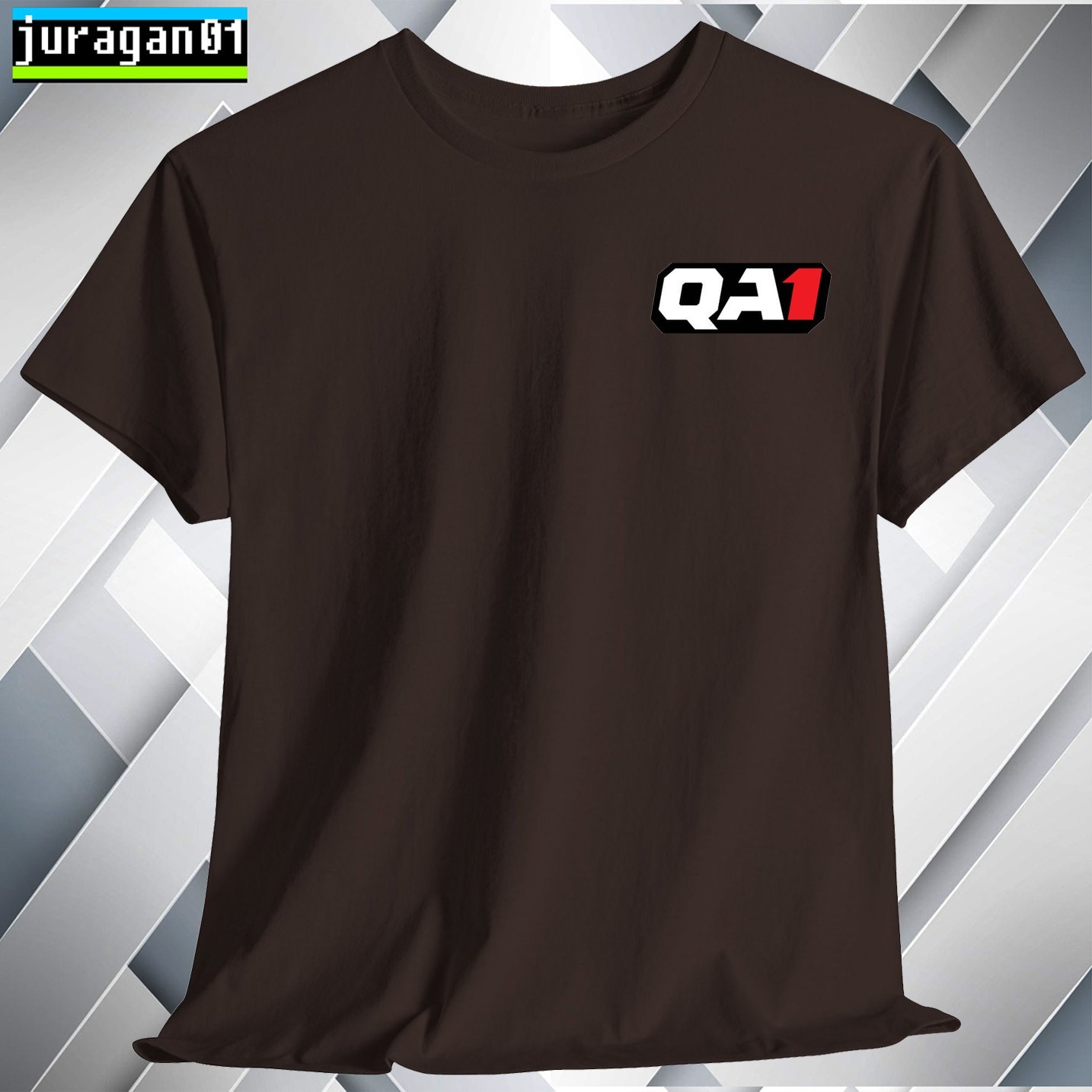 QA1 Kits T-Shirt Small Logo Black/Gray/Blue/Red/White S to 5XL Made in USA