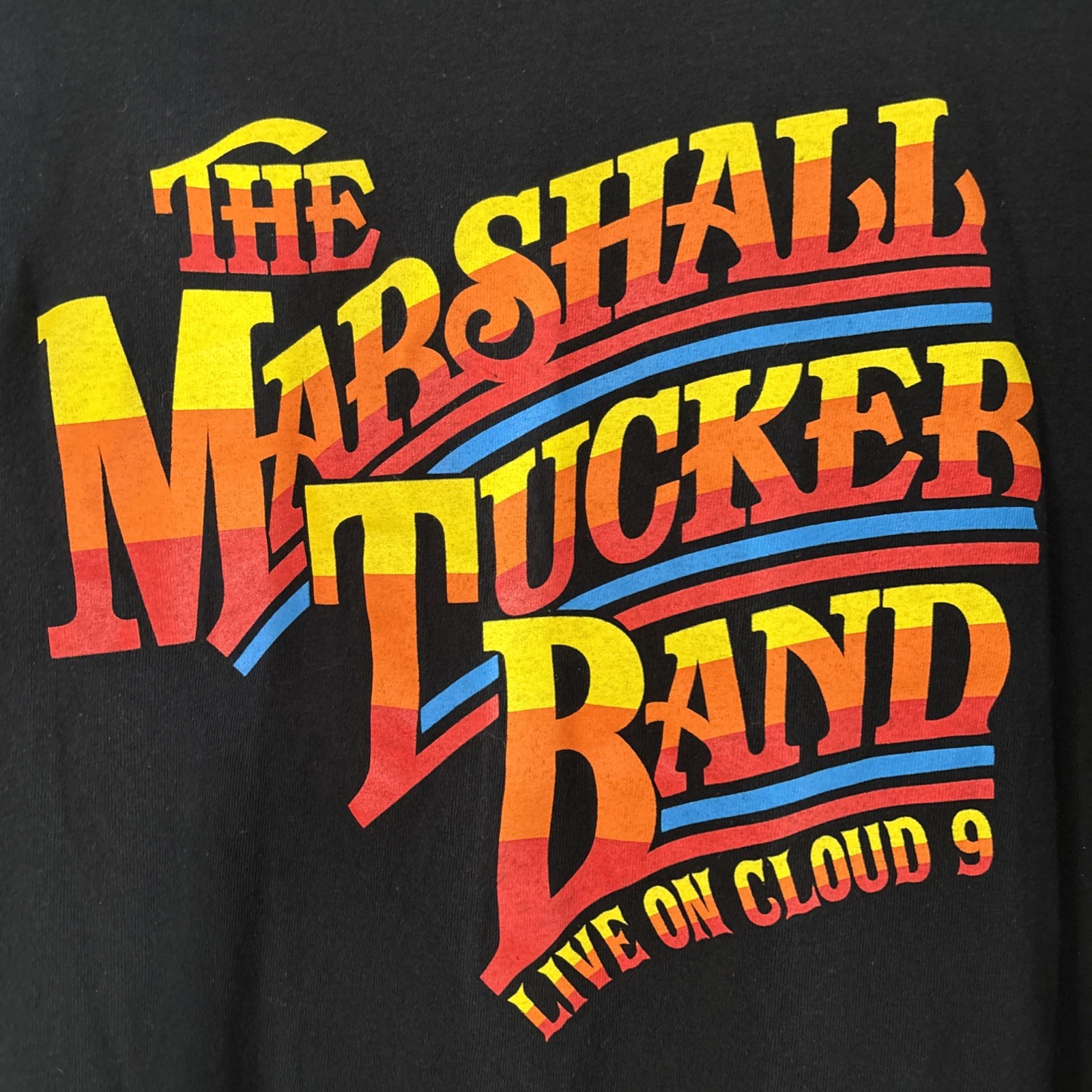 The Marshall Tucker Band Live On Cloud 9 Concert Tour Black, XXL, T-Shirt