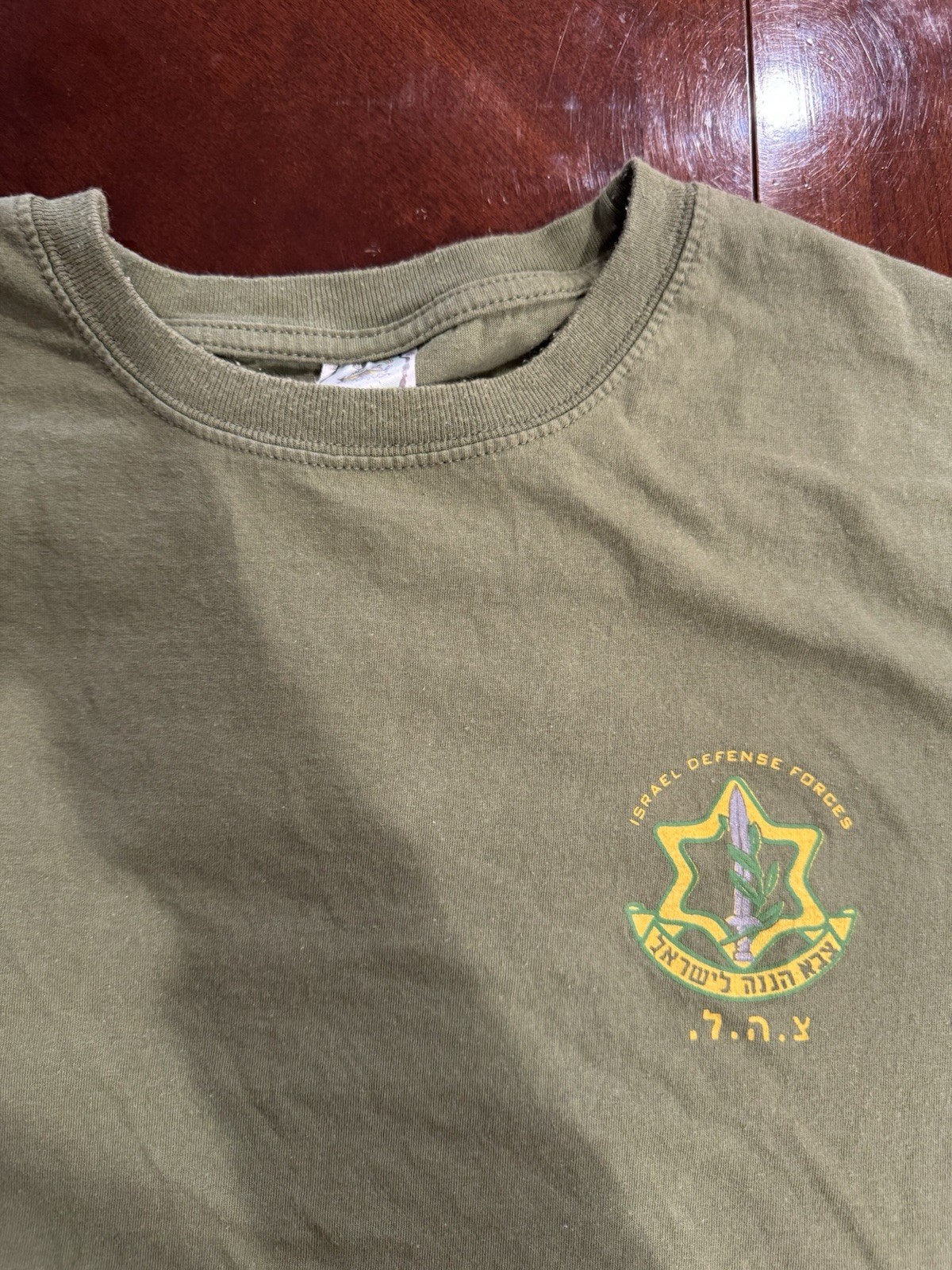 LOT OF 3 – ISRAEL T-SHIRT IDF ISRAELI AIR FORCE ISRAEL POLICE – NO SIZE