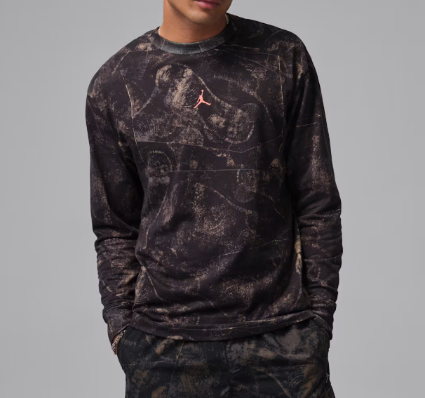 Nike Jordan Brooklyn Long Sleeve T-Shirt IF3046-010 – Black