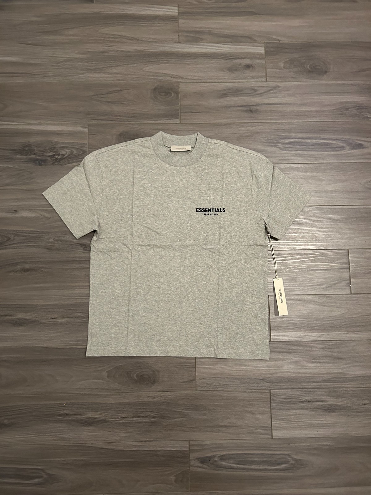 Essentials Fear of God Dark Oatmeal T-Shirt SS22 New – 100% Authentic (XXS-XXL)