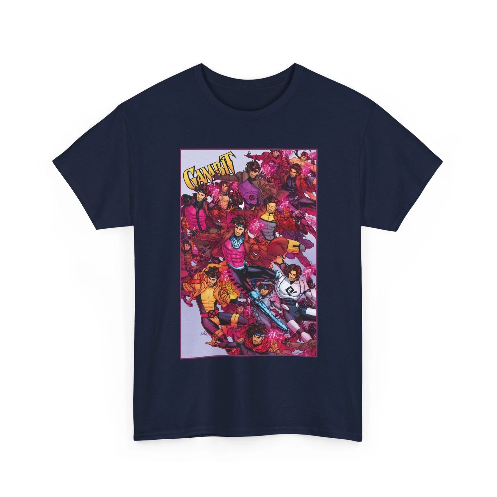 Gambit T-Shirt – Russell Dauterman Art – X-Men Member – Marvel Comics