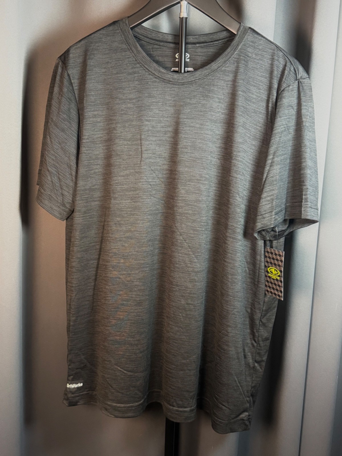 DriWorks Athletic Works Men’s Short Sleeve Shirt Choose Size & Color