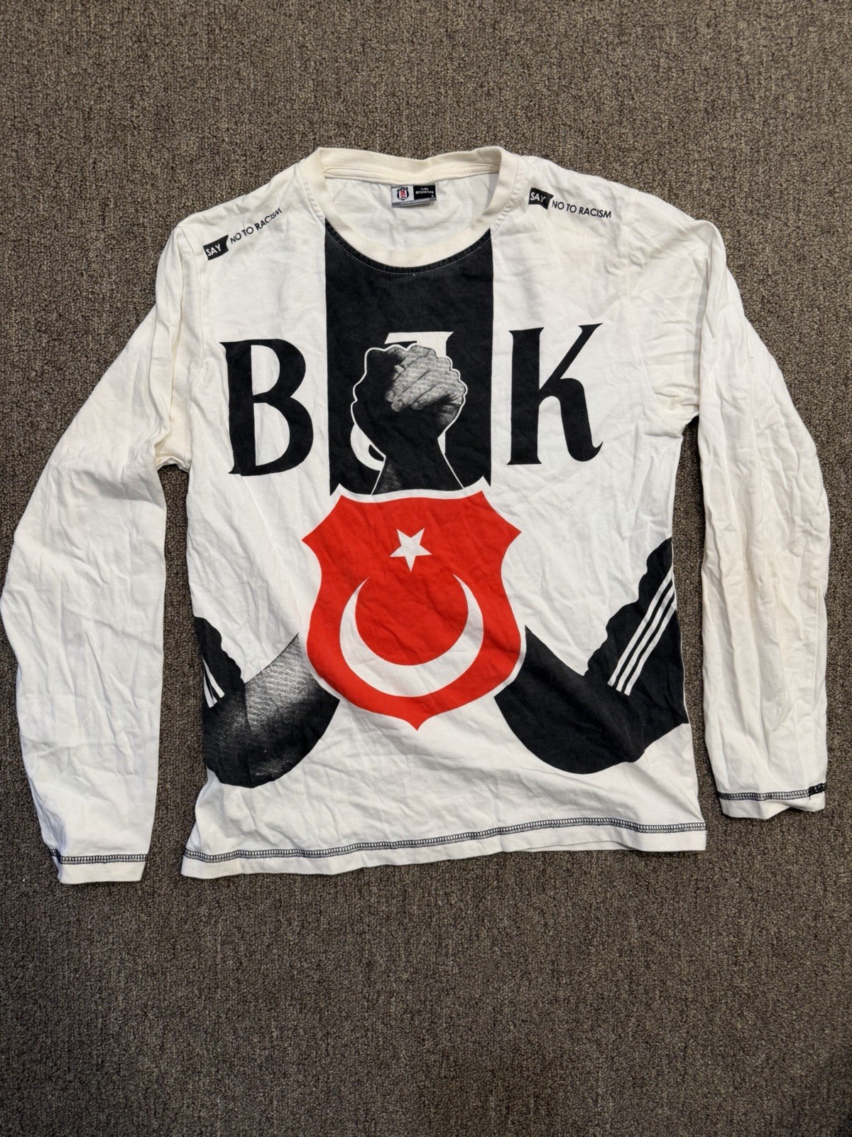 Besiktaş Besiktas Shirt Say No To Racism Çarşi BJK Super Lig Turkiye