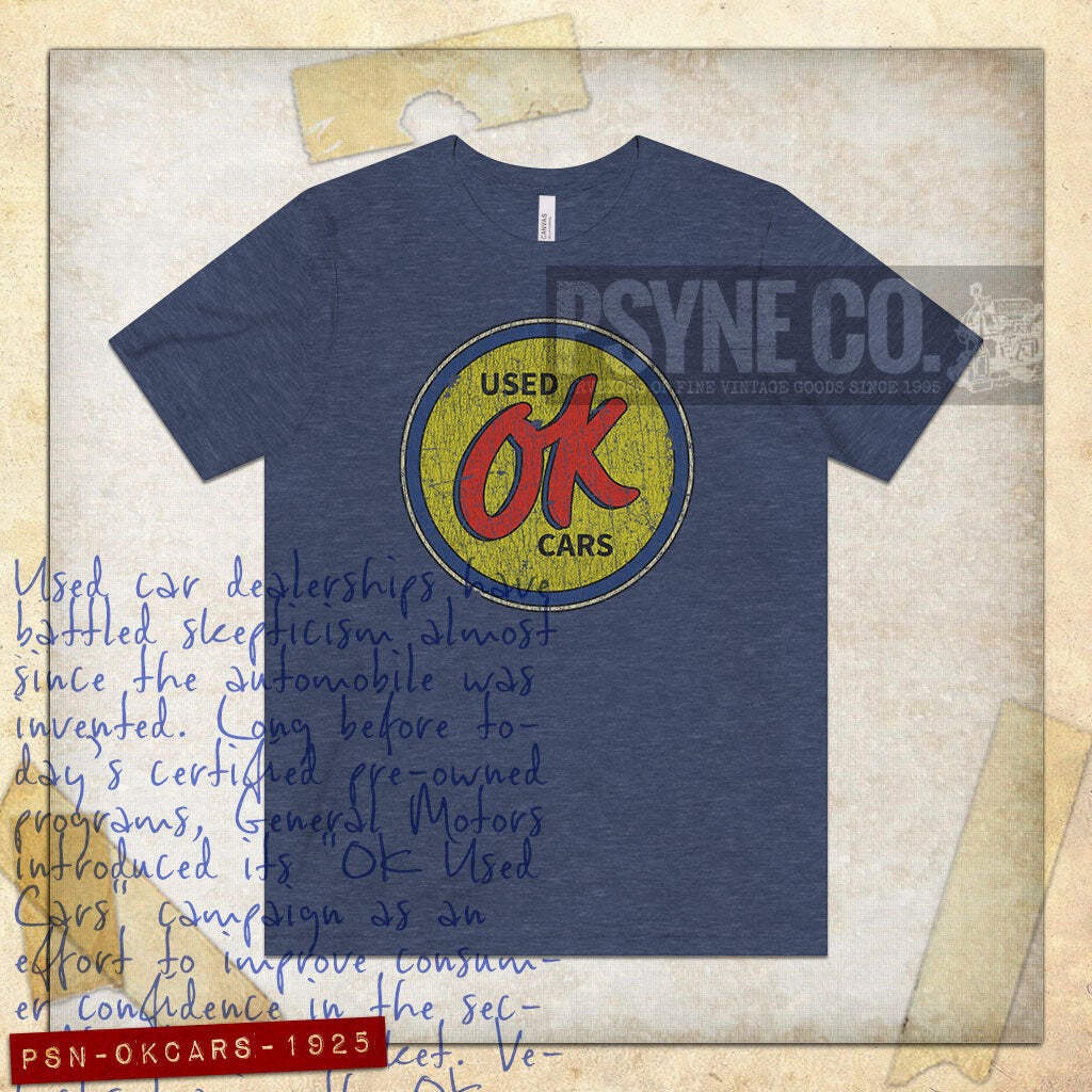 OK Used Cars 1925 Vintage Men’s T-Shirt