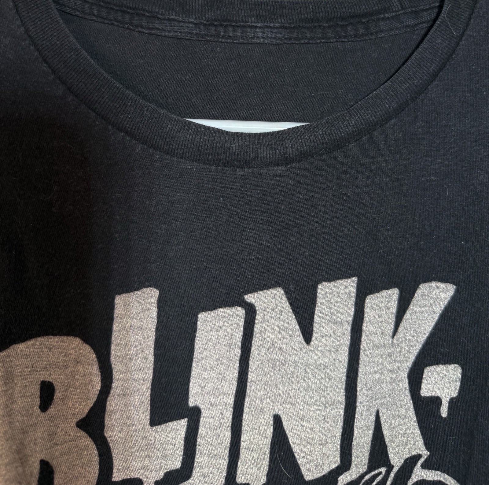 NO TAG Blink 182 Pool Scene Black Short Sleeved Graphic Shirt XL? (See Desc.)