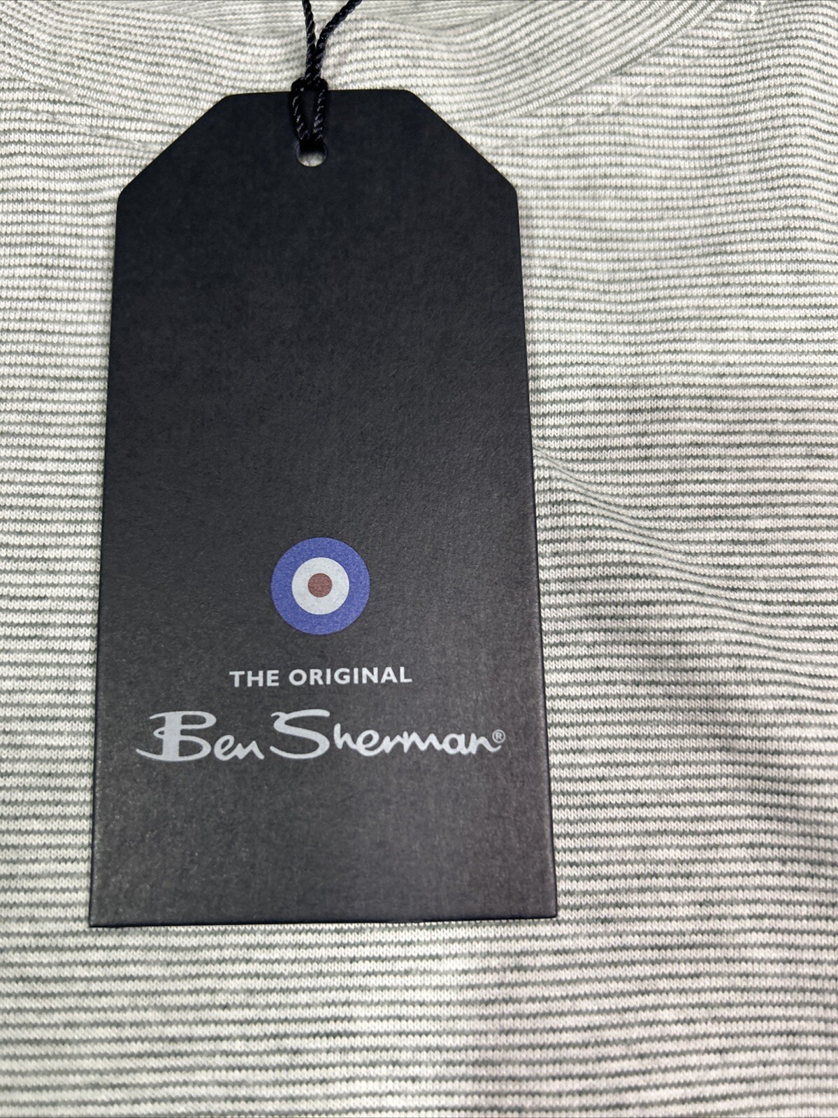 NWT Ben Sherman T-shirt Men’s Medium Short Sleeve Logo Athleisure Pocket Casual