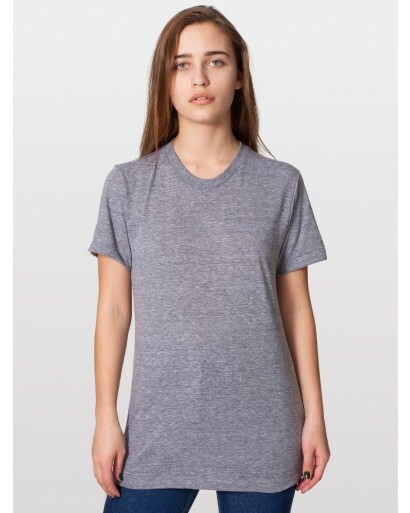 American Apparel Tri Blend Athletic T-shirt Vintage Unisex XS S M L XL