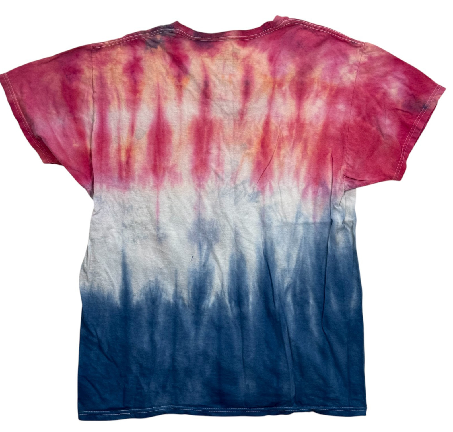 Tie Dye Shirt Large Hanes Comfort Soft Short Sleeve Handmade Cotton Tee Hippie