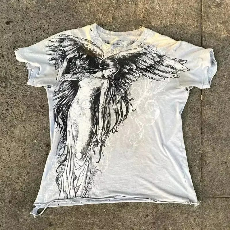 Y2K Short Sleeve Vintage & Grunge Alternative Clothing (SEE OPTIONS)
