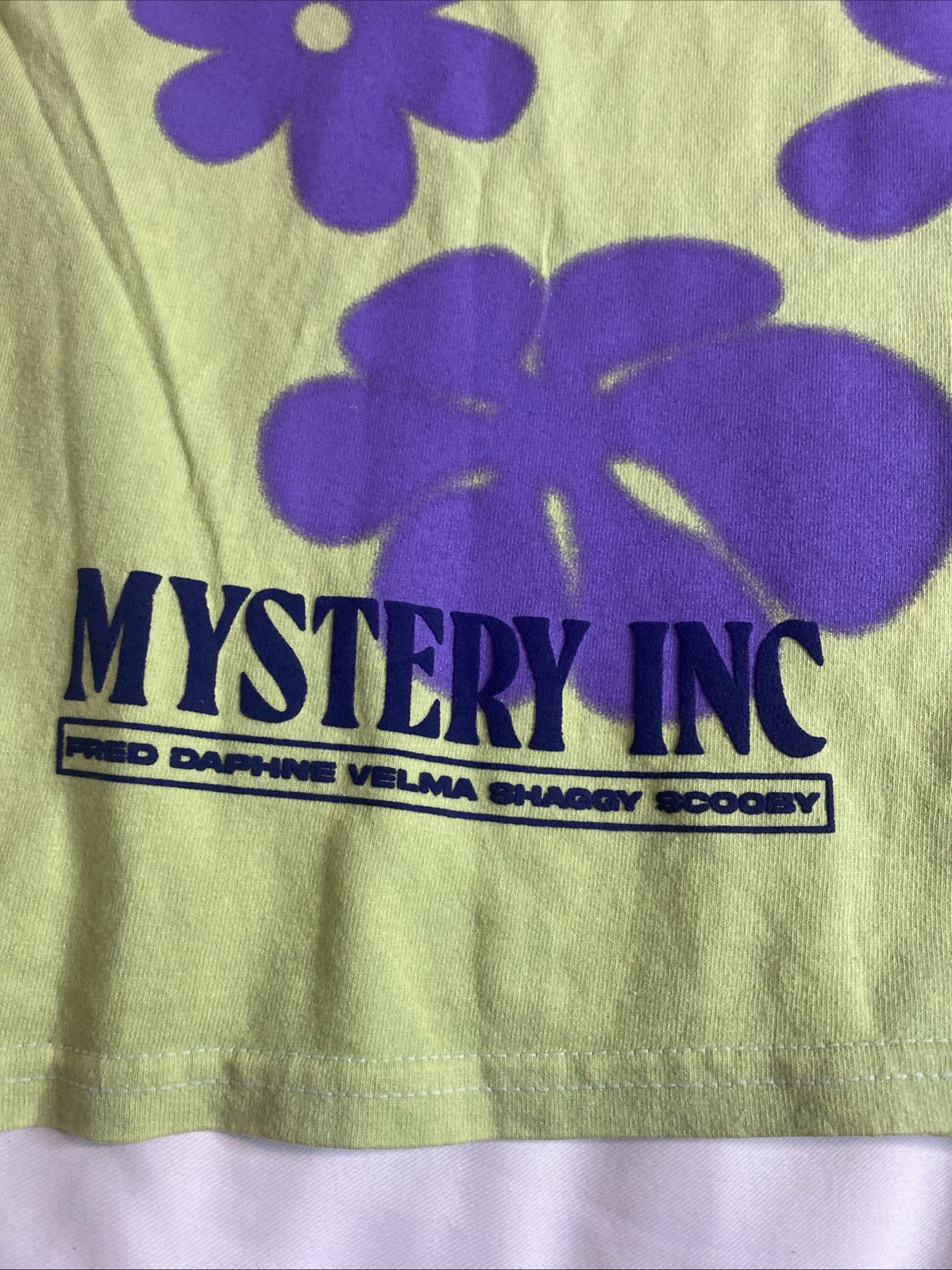 Womens-LARGE-Scooby Doo Scooby Snacks Mystery Inc. T Shirt-Retro-Y2k-Cartoon