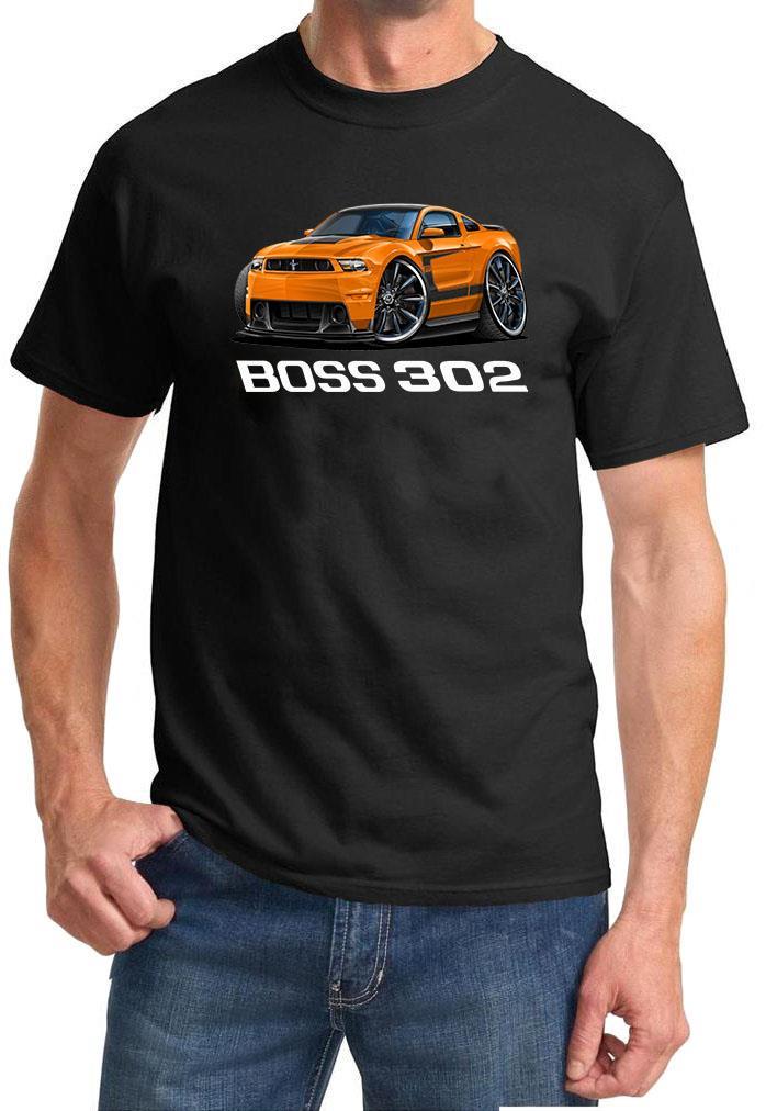 2012 Ford Boss 302 Mustang Full Color Tshirt NEW FREE SHIPPING