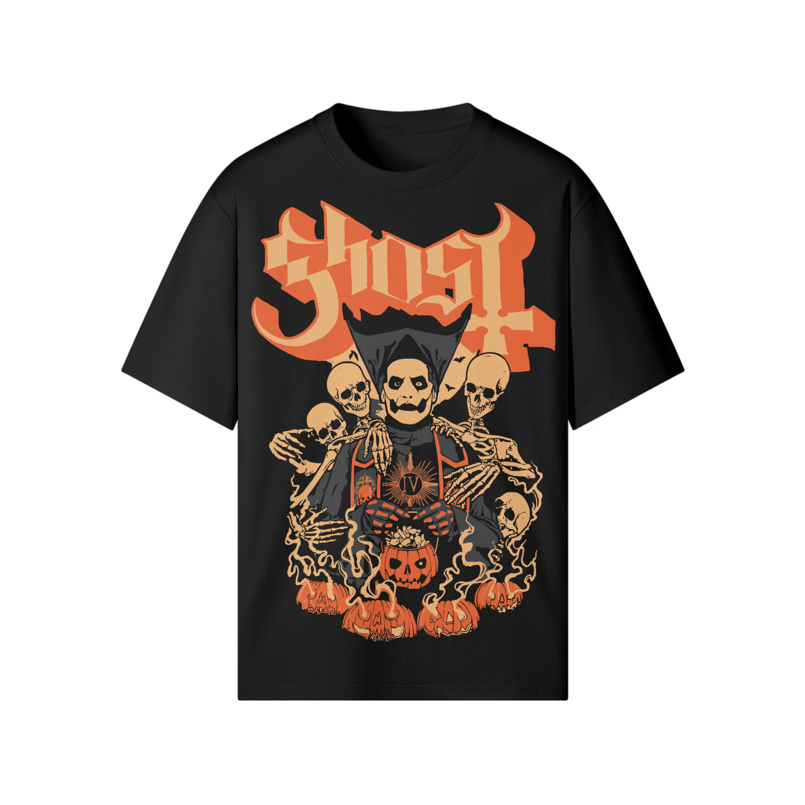 GHOST T-Shirt 220 GSM | Men’s Women’s Premium Regular Fit 100% Cotton