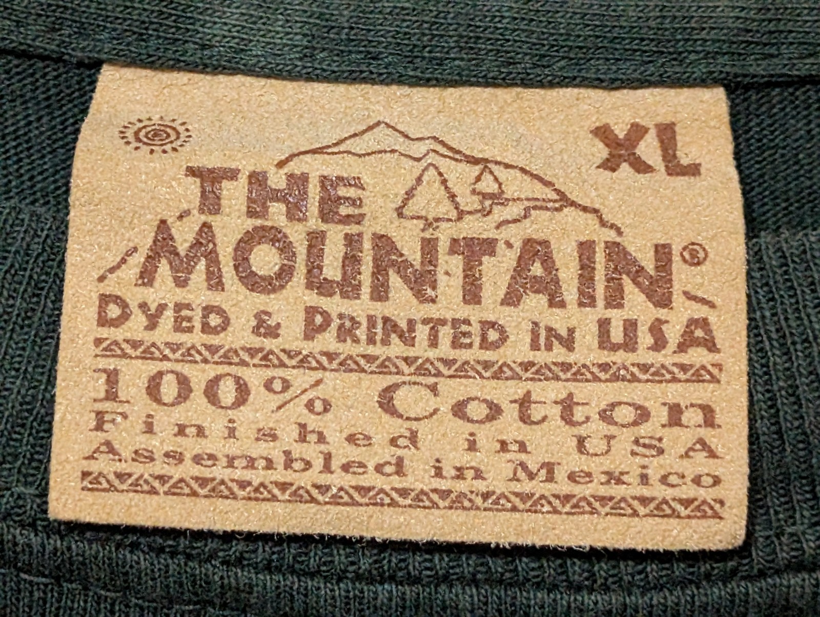 The Mountain Mens T-shirt Vintage Y2K Elk In A Forest Clearing Flawed XL #6738